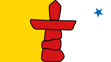 Nunavut flag Nunavut flag